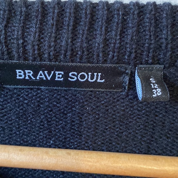 Brave Soul Prosecco Christmas Sweater - Picture 2 of 7